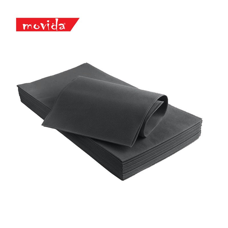 MOVIDA TOVAGLIE TNT 100X100 25PZ NERO