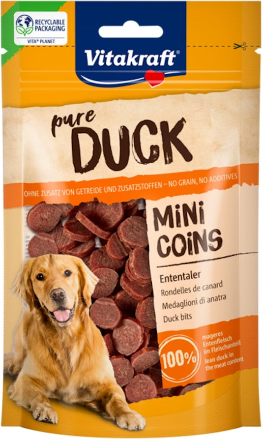 VITAKRAFT PURE DUCK MINI COINS 80G