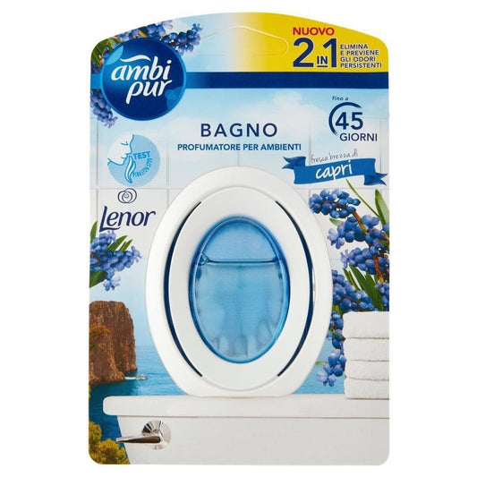 AMBIPUR BAGNO DEO AMBIENTI 2IN1 1PZ LENOR CAPRI