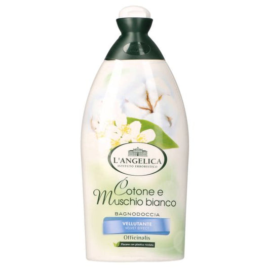 L'ANGELICA BAGNODOCCIA 500ML COTONE E MUSCHIO BIANCO