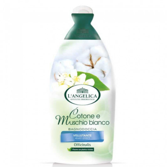 L'ANGELICA BAGNODOCCIA 500ML COTONE E MUSCHIO BIANCO