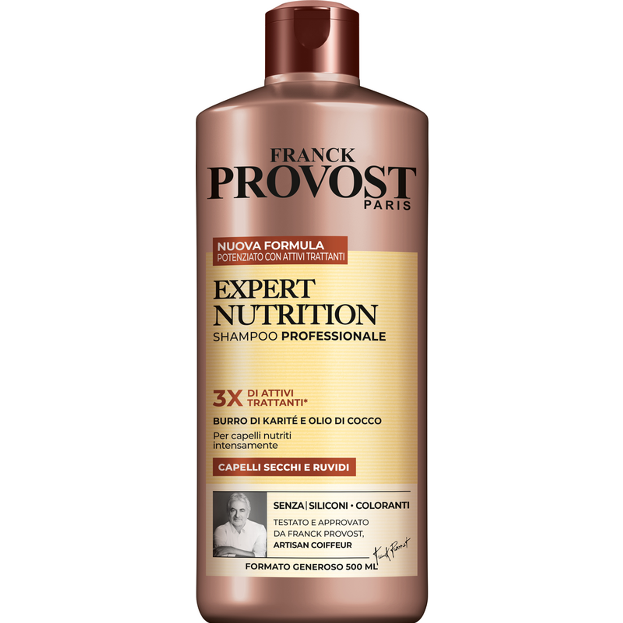 FRANCK PROVOST SHAMPOO 500ML EXPERT NUTRITION CAPELLI SECCHI E RUVIDI