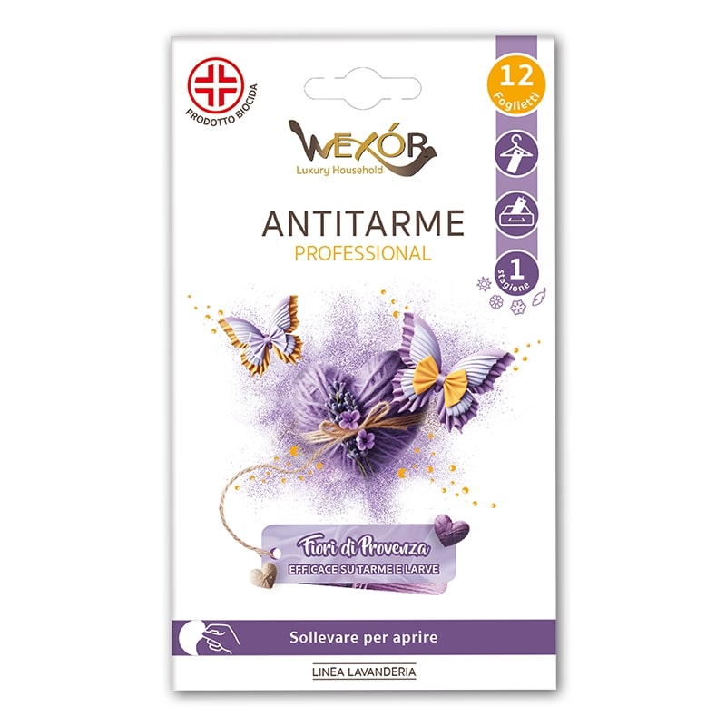 WEXOR ANTITARME PROFESSIONAL FIORI DI PROVENZA 12 FOGLIETTI