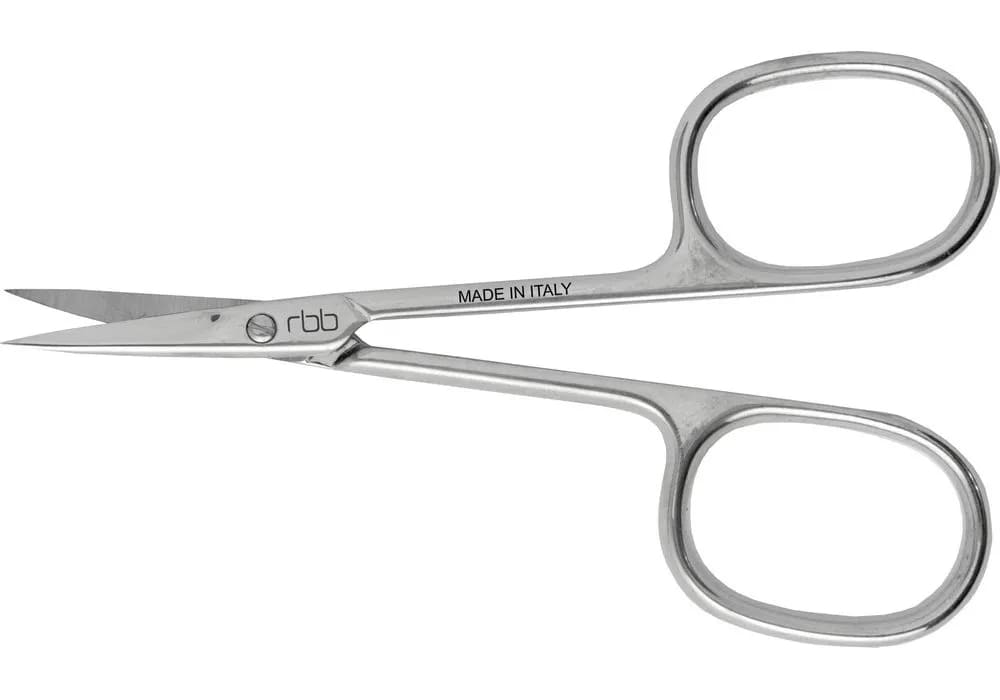 RBB FORBICE PELLE PUNTA CURVA 3,5" ACCIAIO AL CARBONIO C50