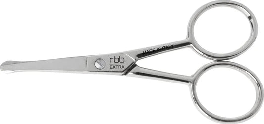 RBB FORBICE PELI NASO PUNTA RETTA 3,5" ACCIAIO AL CARBONIO C50