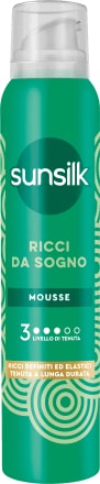 SUNSILK MOUSSE 200ML RICCI DA SOGNO LIVELLO DI TENUTA 3