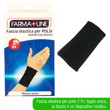 FARMALINE FASCIA ELASTICA PER POLSI 2PZ