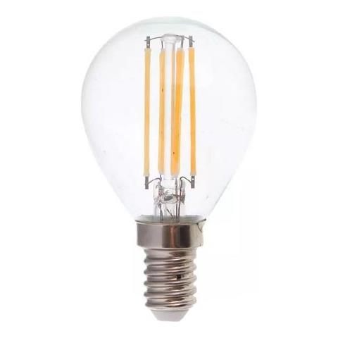 V-TAC LED P45 FILAMENT SFERA E14 6W=45 2700K