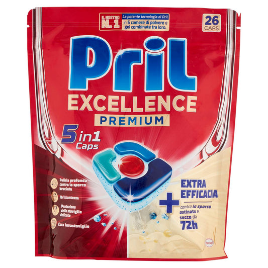 PRIL EXCELLENCE PREMIUM 5IN1 CAPS 26 CAPS