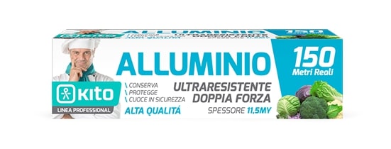 KITO CIBU' LINEA PROFESSIONAL ALLUMINIO 150MT