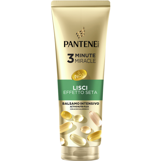 PANTENE 3 MINUTE MIRACLE BALSAMO INTENSIVO 220ML LISCI EFFETTO SETA