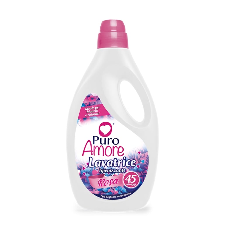 PURO AMORE LAVATRICE 2,025L 45 LAVAGGI ROSA