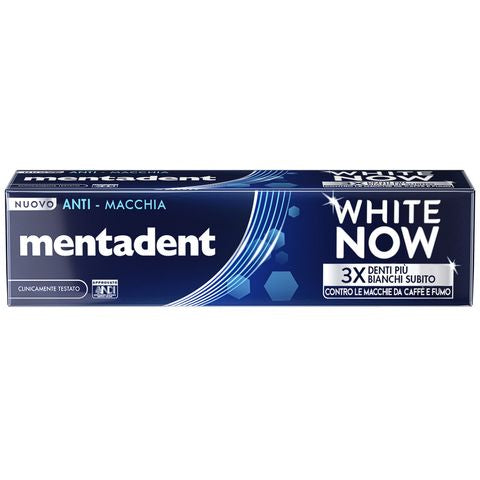 MENTADENT DENTIFRICIO 75ML WHITE NOW ANTI-MACCHIA