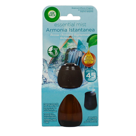AIR WICK RICARICA AMPOLLA CON OLI ESSENZIALI BREZZA OCEANICA RIGENERANTE 45GG