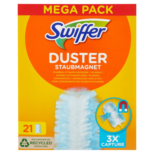 SWIFFER DUSTER STAUBMAGNET PIUMINI CATTURAPOLVERE X21 MEGA PACK