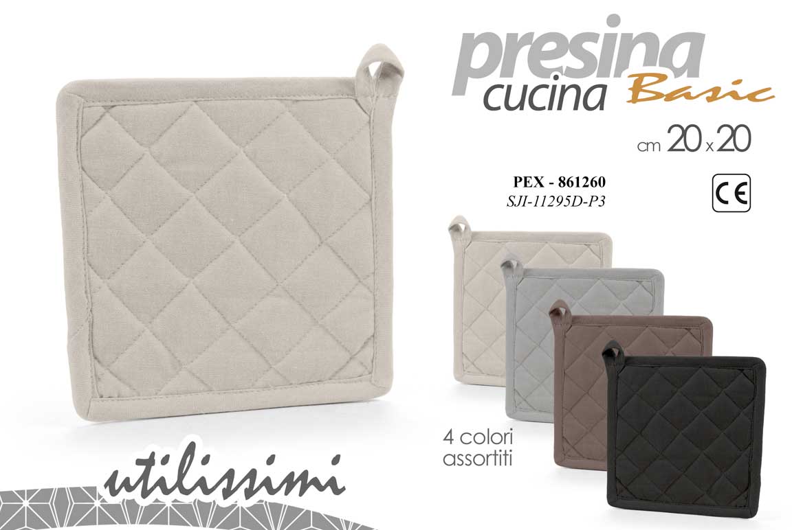 GICOS PRESINA CUCINA CM.20X20 BASIC 4 COLORI ASSORTITI