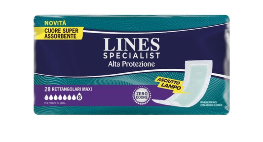 LINES SPECIALIST ALTA PROTEZIONE RETTANGOLARI MAXI X28