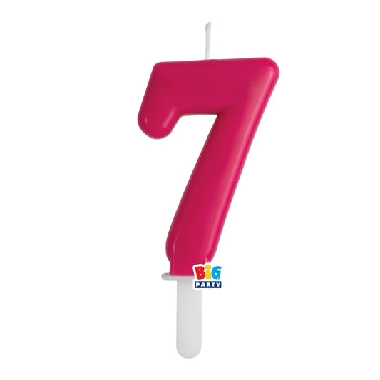 BIG PARTY CANDELA TINY PLUMP CHERRY 7 CM.7