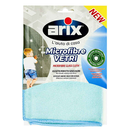 ARIX MICROFIBRE VETRI PROTEZIONE ANTIBATTERICA