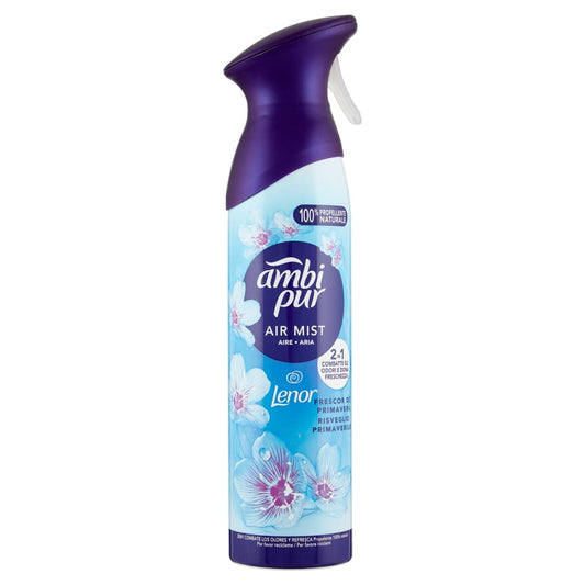 AMBIPUR AIR MIST ARIA DEO SPRAY 185ML LENOR 2IN1 RISVEGLIO PRIMAVERILE