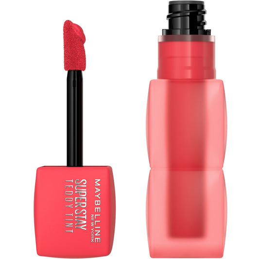MAYBELLINE SUPER STAY TEDDY TINT ROSSETTO LIQUIDO TENUTA 12H N.35 JULY FOREVER