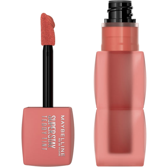 MAYBELLINE SUPER STAY TEDDY TINT ROSSETTO LIQUIDO TENUTA 12H N.15 SKINNYDIP