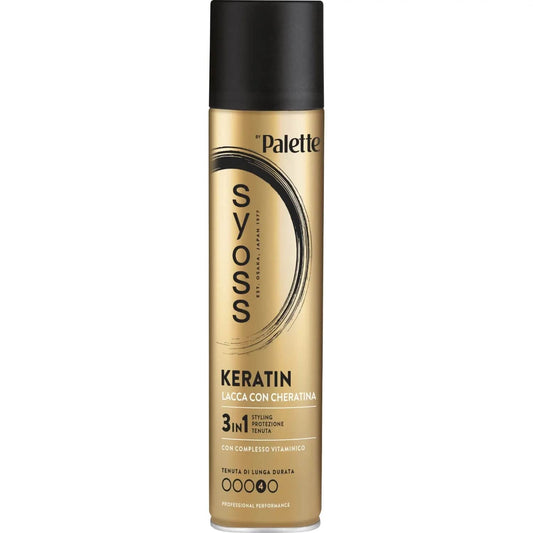 SYOSS BY PALETTE LACCA 300ML KERATIN 3IN1 CON CHERATINA