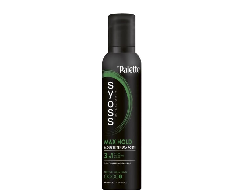 SYOSS BY PALETTE MOUSSE 250ML MAX HOLD 3IN1 TENUTA FORTE