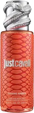 JUST CAVALLI HAIR AND BODY MIST 250ML DARING AMBER