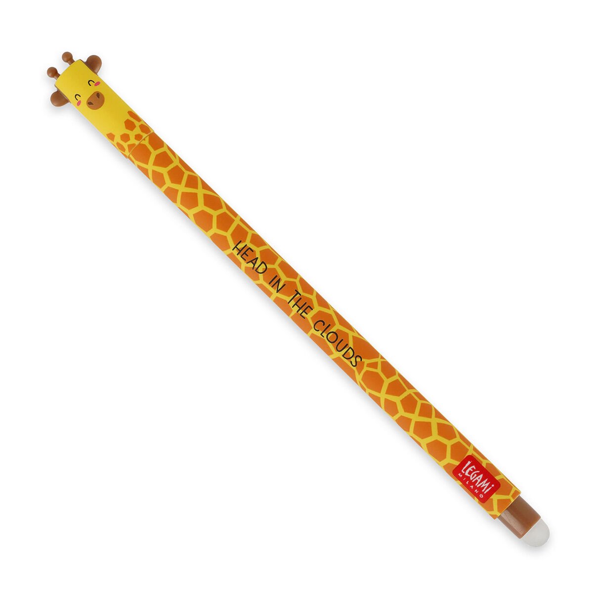 LEGAMI MILANO PENNA GEL CANCELLABILE 0,7MM GIRAFFA "HEAD IN THE CLOUDS" INCHIOSTRO NERO