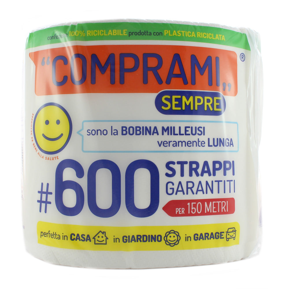 PERLA COMPRAMI SEMPRE BOBINA 2 VELI 600 STRAPPI 150 METRI