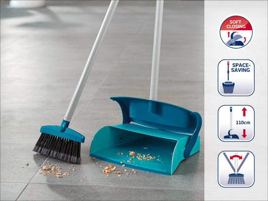 LEIFHEIT SET PALETTA CHIUSA + SCOPINO CON MANICO