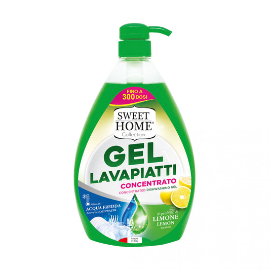 SWEET HOME COLLECTION GEL LAVAPIATTI CONCENTRATO 1L LIMONE
