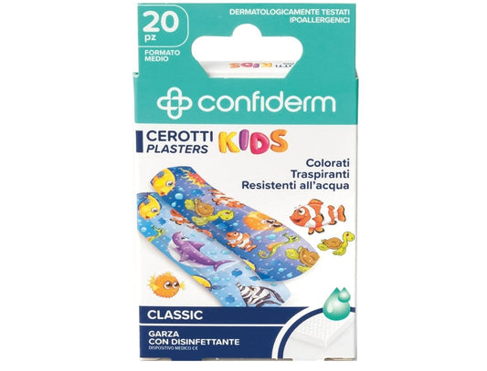 CONFIDERM CEROTTI KIDS CLASSIC 20PZ FORMATO MEDIO