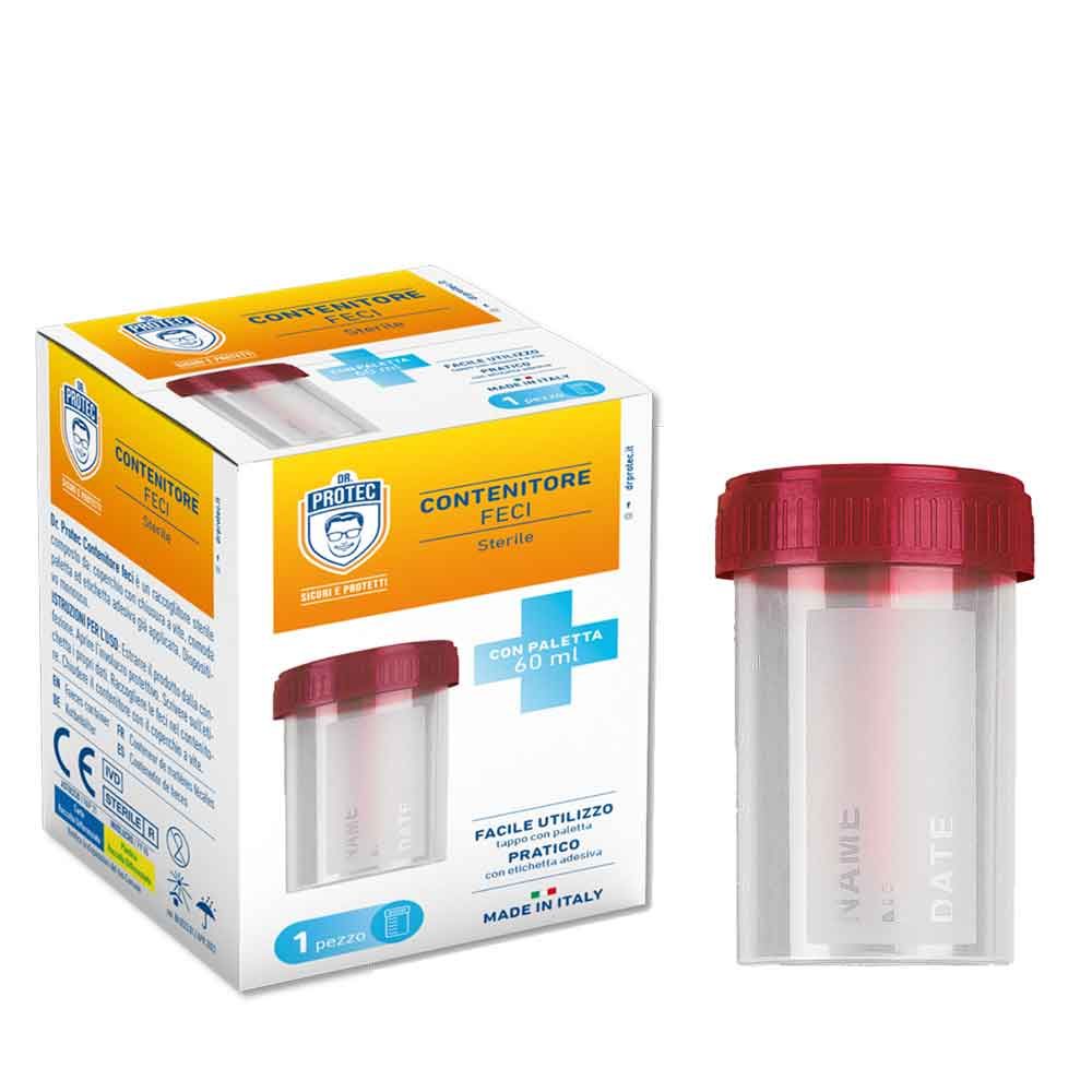 DR. PROTECT CONTENITORE FECI STERILE CON PALETTA 60ML