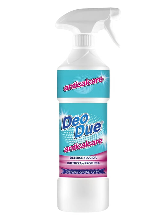DEO DUE ANTICALCARE SPRAY 750ML DETERGE E LUCIDA IGIENIZZA E PROFUMA