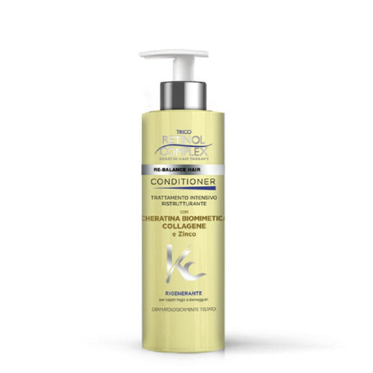 TRICO RETINOL COMPLEX BALSAMO 500ML RIGENERANTE CHERATINA BIOMIMETICA COLLAGENE E BIOTINA