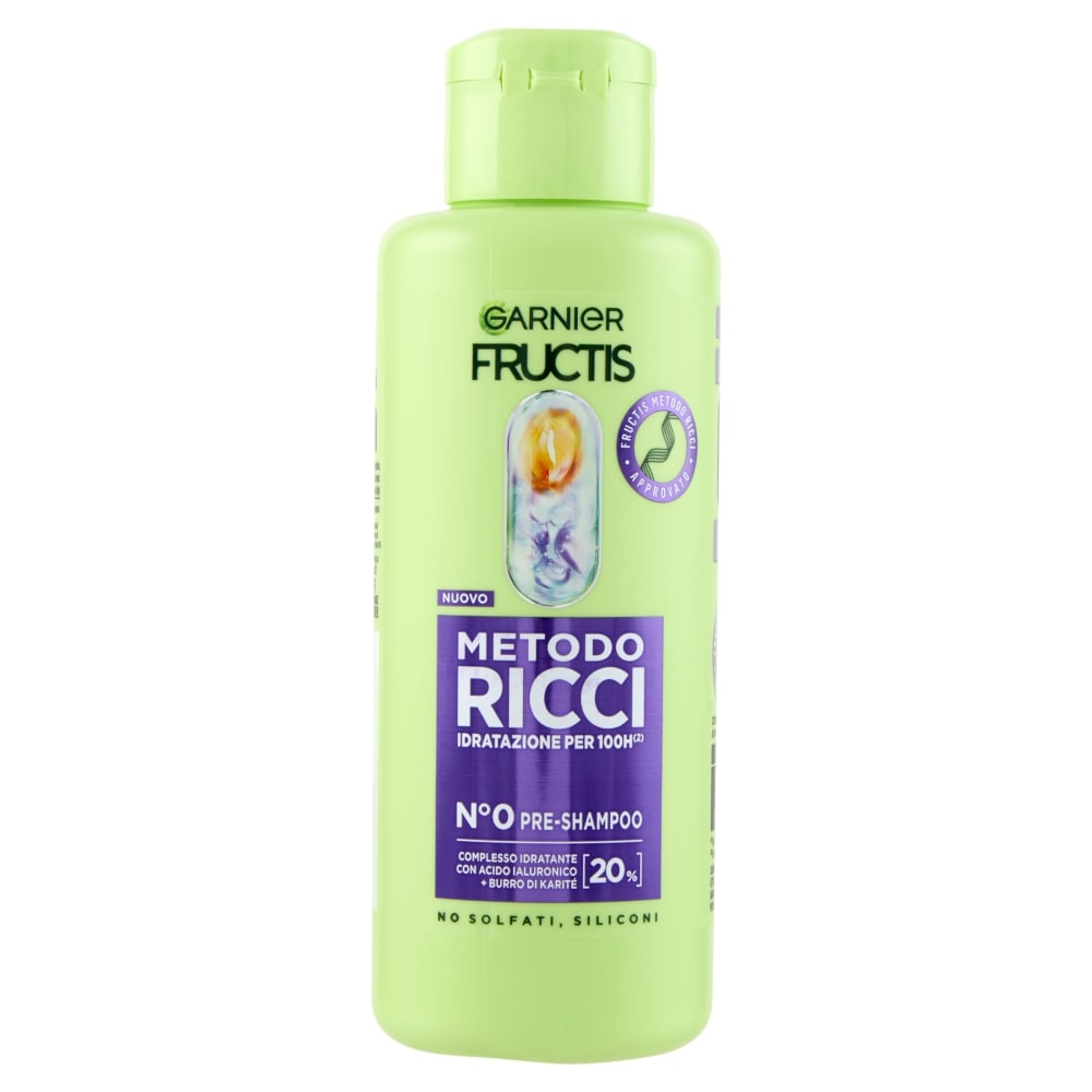 GARNIER FRUCTIS METODO RICCI N0 PRE-SHAMPOO 200ML IDRATAZIONE PER 100H