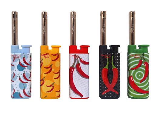DAVID ROSS ACCENDIGAS FIAMMA PEPERONCINO RICARICABILE