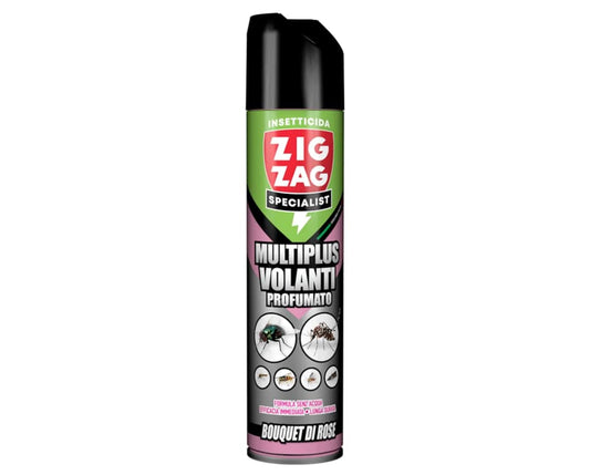 ZIG ZAG SPECIALIST MULTIPLUS VOLANTI PROFUMATO SPRAY 600ML BOUQUET DI ROSE