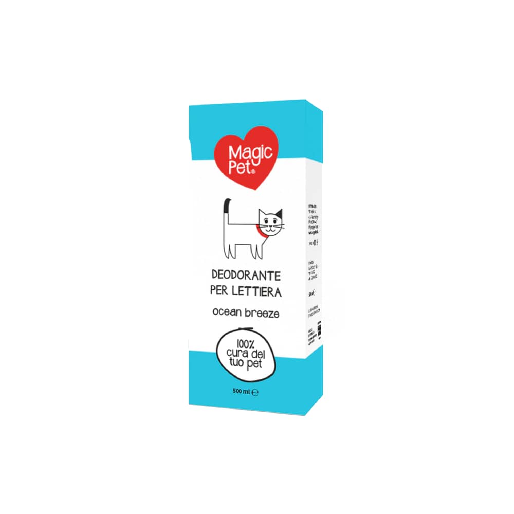 MAGIC PET DEODORANTE PER LETTIERA 500ML OCEAN BREEZE
