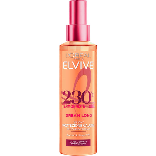 L'OREAL ELVIVE DREAM LONG 230 TERMOPROTETTORE SPRAY PROTEZIONE CALORE 150ML