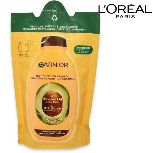 GARNIER ULTRA DOLCE SHAMPOO REFILL 250ML OLIO DI AVOCADO & BURRO DI KARITE'