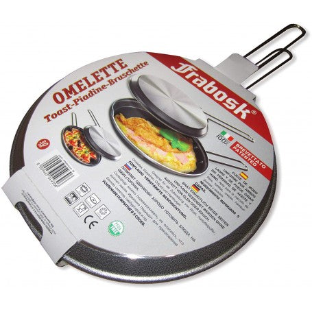 FRABOSK 2 GRILL ALLUMINIO GIRAFRITTATA CM.30