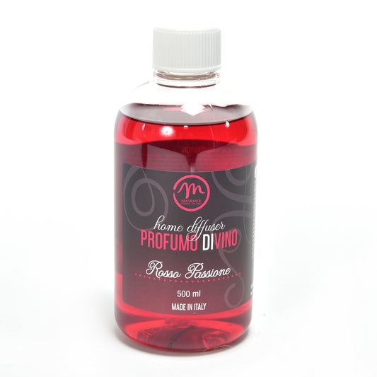 MERCURY HOME DIFFUSER PROFUMO DIVINO RICARICA 500ML ROSSO PASSIONE