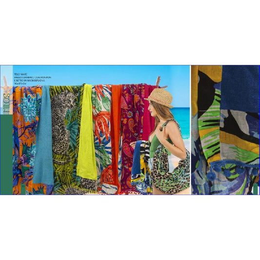 FANCY HOME TELO MARE MILOS CM.90X170 ASSORTITO