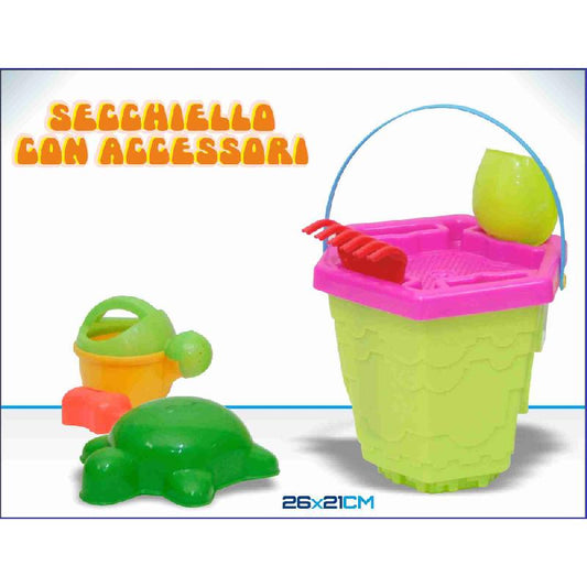 NOUVY SECCHIELLO MARE CON ACCESSORI 4PZ