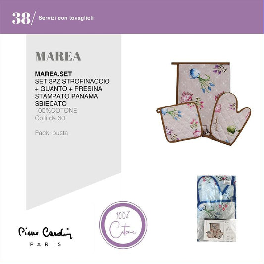 PREZIOSA MAREA SET 3PZ STROFINACCIO+GUANTONE+PRESINA
