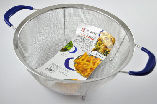 SVANERA CESTINO FRITTI CM28,5 COBALTO 2 MANICI