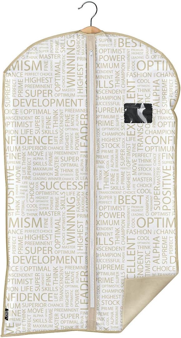 DOMOPAK LIVING CUSTODIA GIACCA URBAN GOLD CM.60X100 CON CERNIERA
